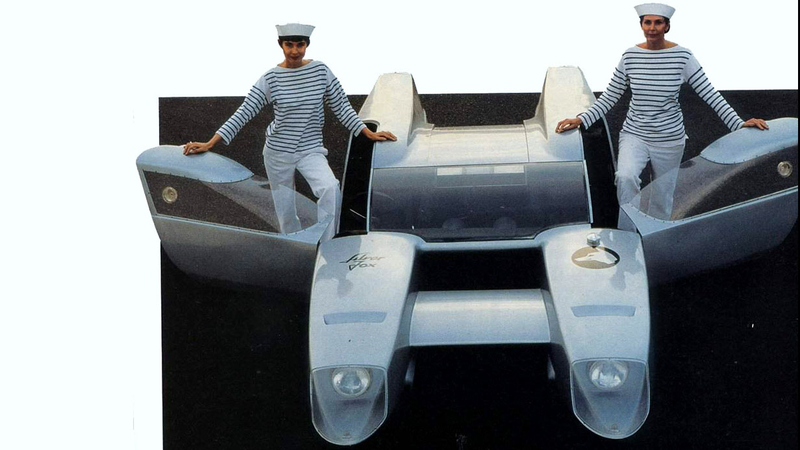 Illustration for article titled Le Mans With A Hydroplane On Wheels